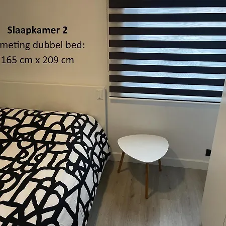 Luxe I 2 Slaapkamers I 2 X Dubbel Bed I 75m Het I Nieuwpoort-bad Apartment
