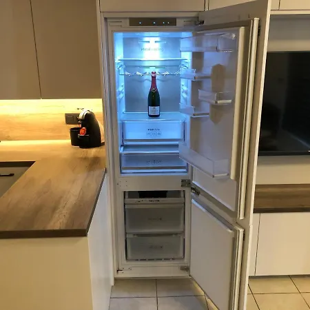 Luxe I 2 Slaapkamers I 2 X Dubbel Bed I 75m Het I Nieuwpoort-bad Lejlighed *