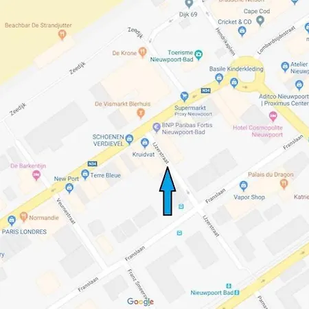 Lejlighed Luxe I 2 Slaapkamers I 2 X Dubbel Bed I 75m Het I Nieuwpoort-bad Nieuwpoort